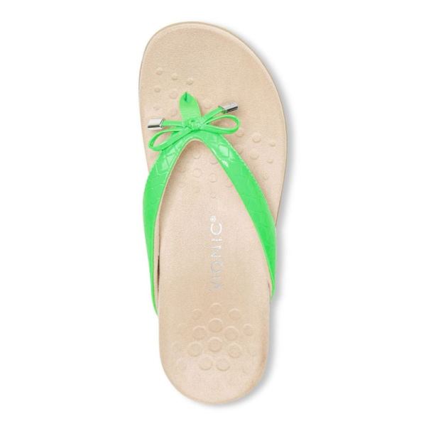 Vionic | Women's Bella Toe Post Sandal - Electric Green