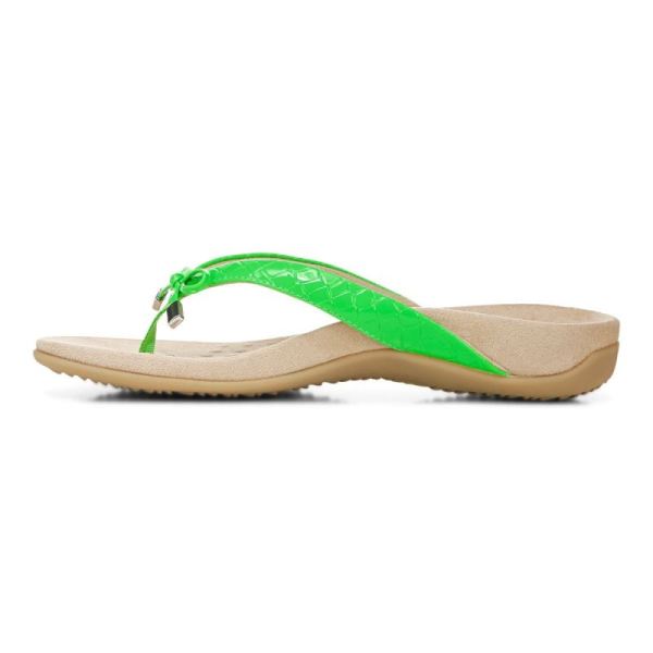 Vionic | Women's Bella Toe Post Sandal - Electric Green