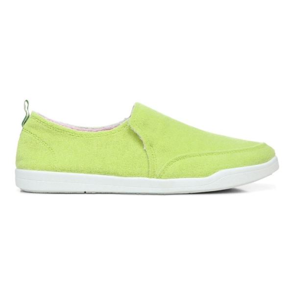 Vionic | Women's Malibu Slip On - Lime Terry