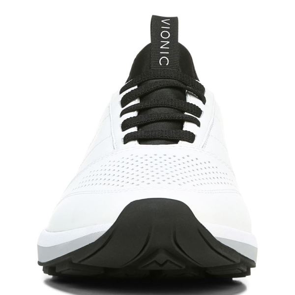 Vionic | Men's Trent Sneaker - White Leather
