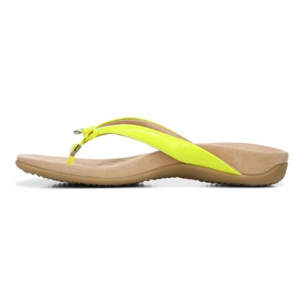 Vionic | Women's Bella Toe Post Sandal - Yellow