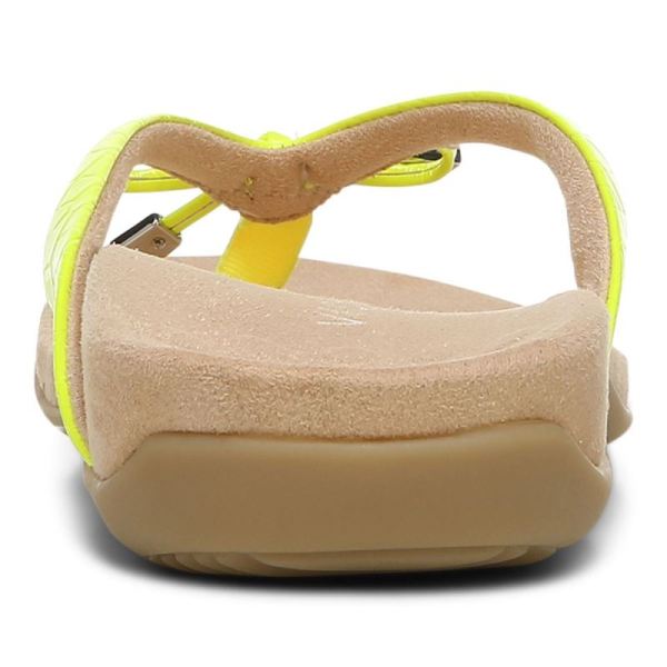 Vionic | Women's Bella Toe Post Sandal - Yellow