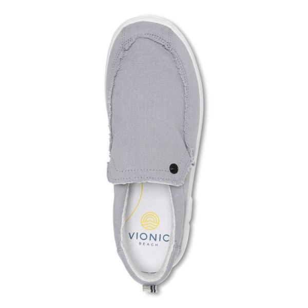 Vionic | Men's Seaview Slip on Sneaker - Light Grey