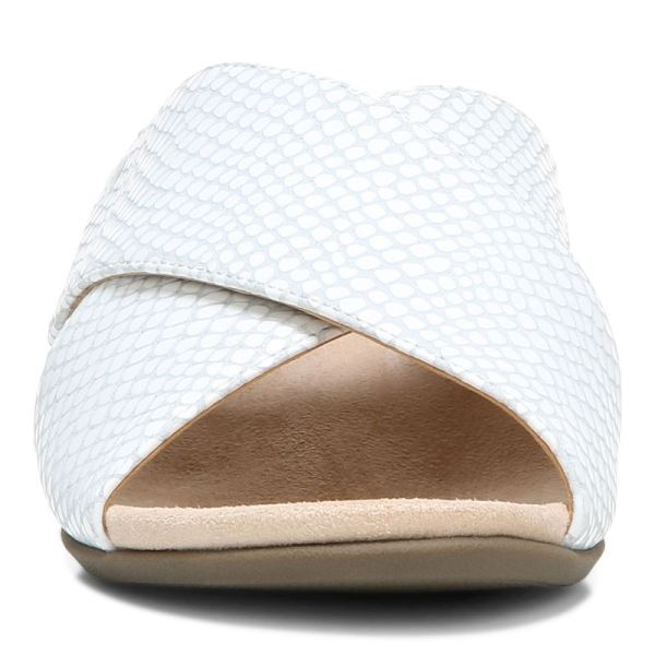 Vionic | Women's Leticia Wedge Sandal - White