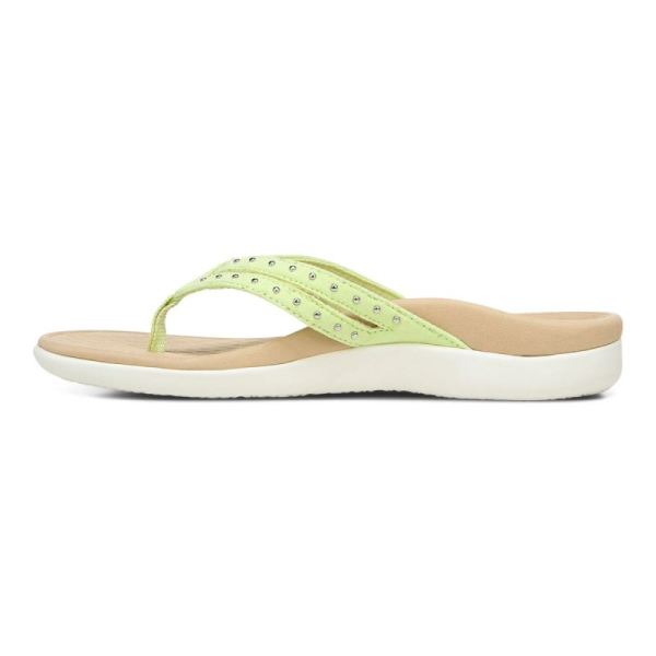 Vionic | Women's Tasha Toe Post Sandal - Pale Lime