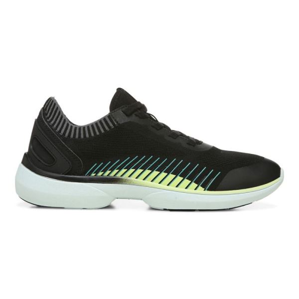 Vionic | Women's Embolden Sneaker - Black Pale Lime