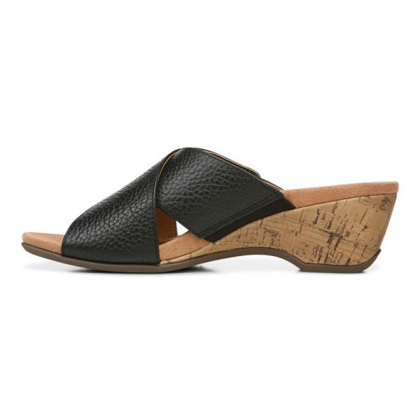 Vionic | Women's Leticia Wedge Sandal - Black