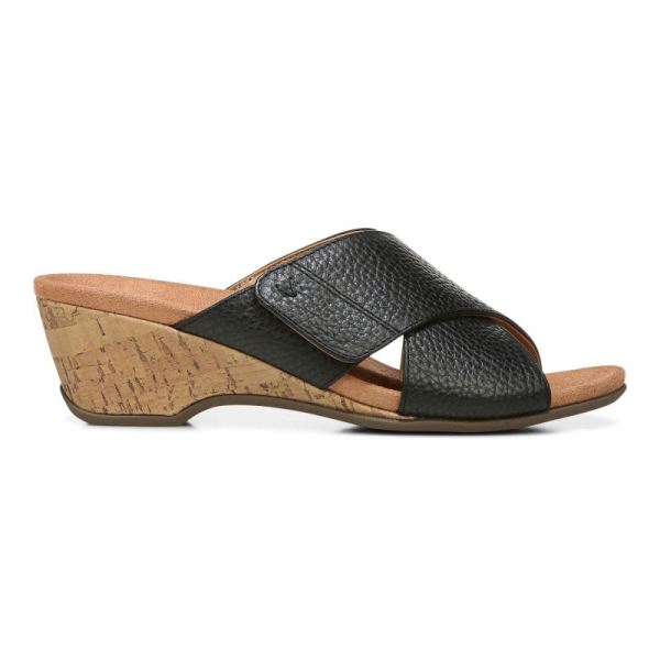 Vionic | Women's Leticia Wedge Sandal - Black