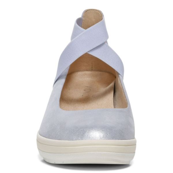 Vionic | Women's Ellery Wedge - Blue Haze Suede