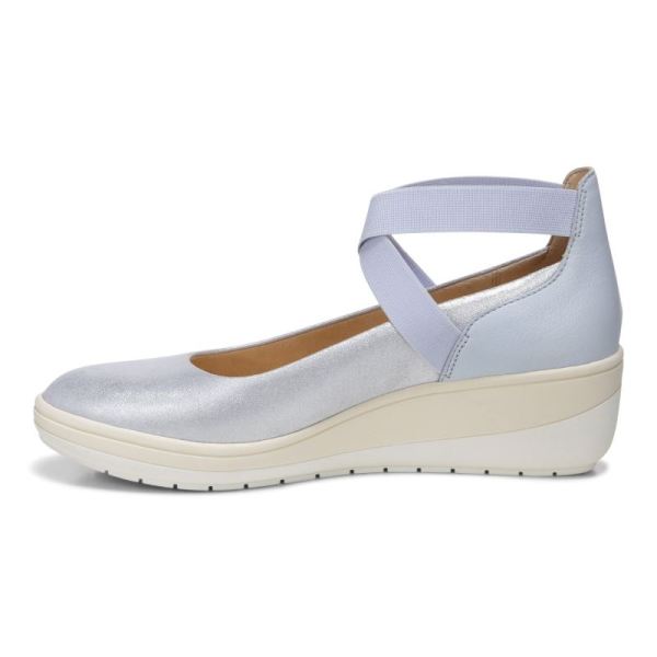 Vionic | Women's Ellery Wedge - Blue Haze Suede