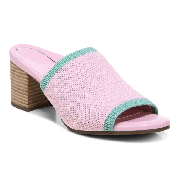 Vionic | Women's Fleur Heeled Sandal - Cameo Pink