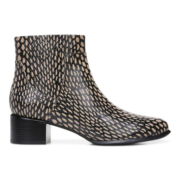 Vionic | Women's Kamryn Ankle Boot - Black With Spots