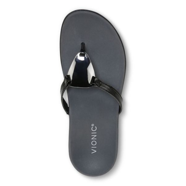 Vionic | Women's Raysa Toe Post Sandal - Black