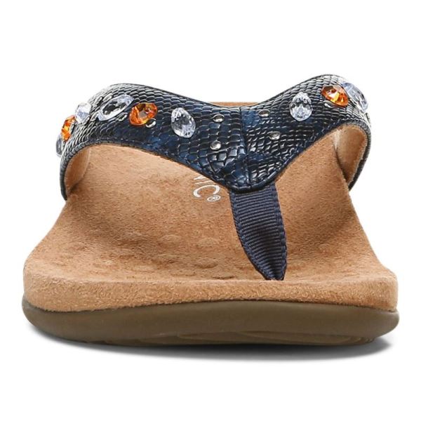 Vionic | Women's Lucia Toe Post Sandal - Navy