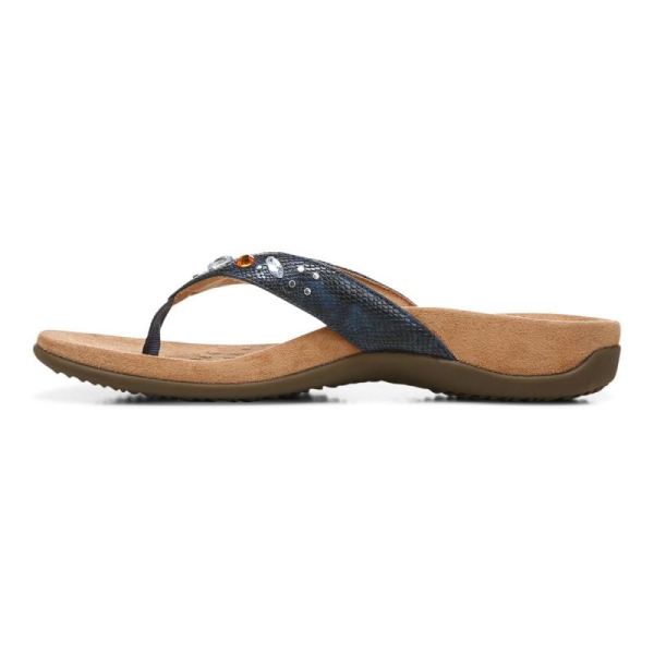 Vionic | Women's Lucia Toe Post Sandal - Navy