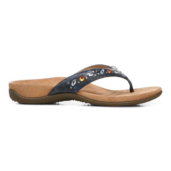 Vionic | Women's Lucia Toe Post Sandal - Navy