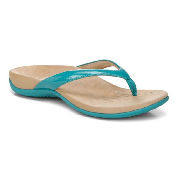 Vionic | Women's Dillon Toe Post Sandal - Lake Blue