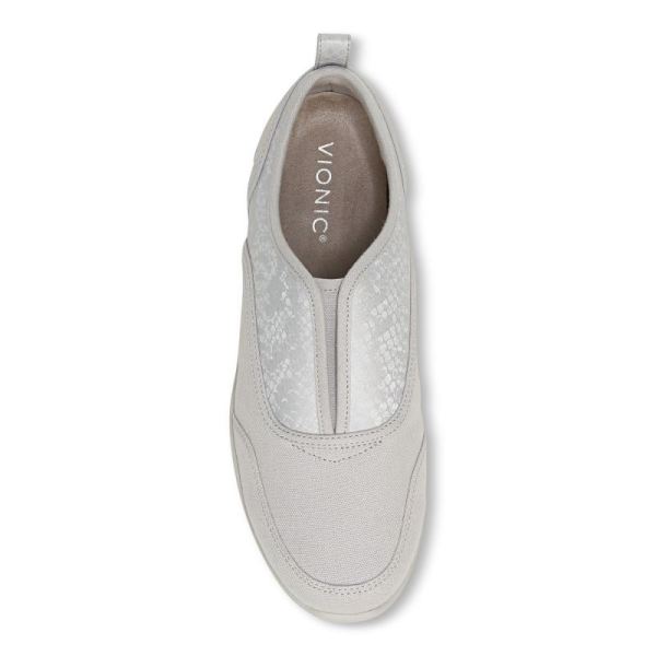 Vionic | Women's Denver Slip On Sneaker - Light Grey