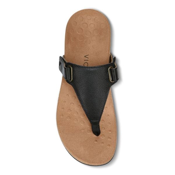 Vionic | Women's Wanda T-Strap Sandal - Black