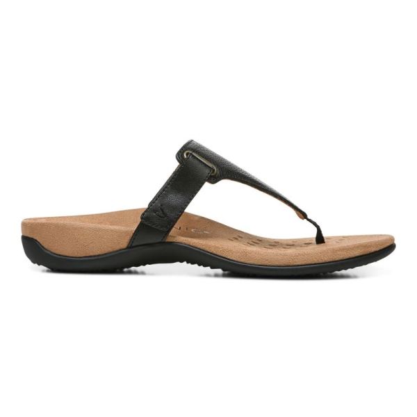 Vionic | Women's Wanda T-Strap Sandal - Black