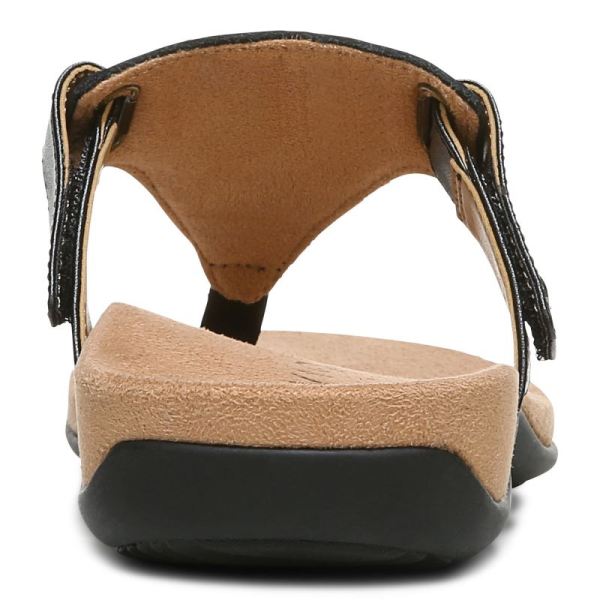 Vionic | Women's Wanda T-Strap Sandal - Black