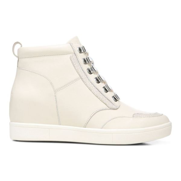 Vionic | Women's Jordy High Top - Cream Leather