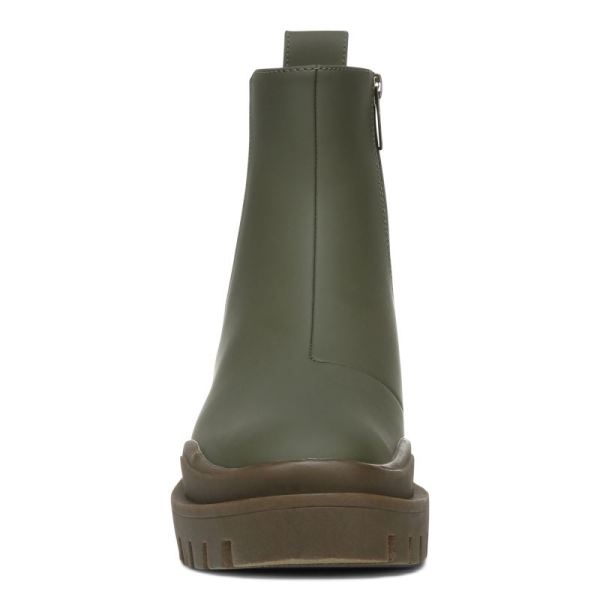 Vionic | Women's Karsen Boot - Olive Synthetic Rubber