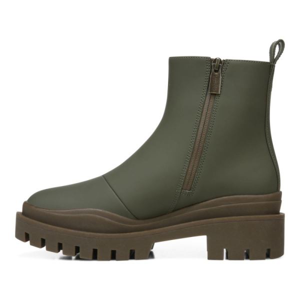 Vionic | Women's Karsen Boot - Olive Synthetic Rubber