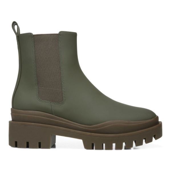 Vionic | Women's Karsen Boot - Olive Synthetic Rubber