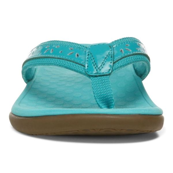 Vionic | Women's Casandra Toe Post Sandal - Lake Blue