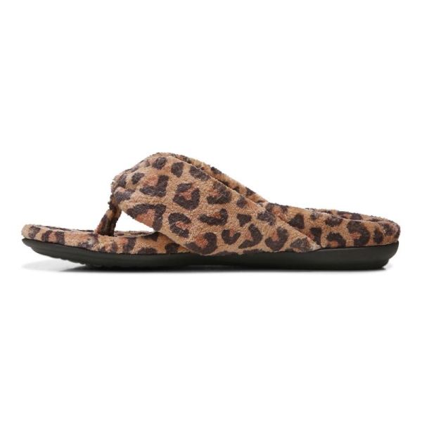 Vionic | Women's Lydia Slipper - Brown Leopard