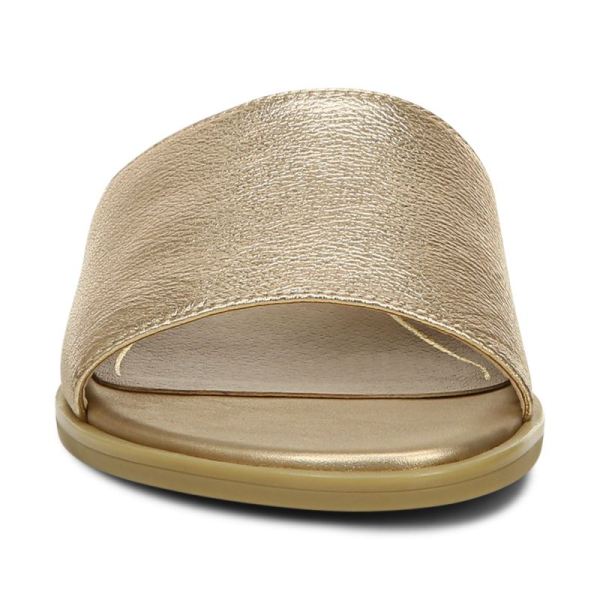 Vionic | Women's Demi Slide Sandal - Gold Metallic