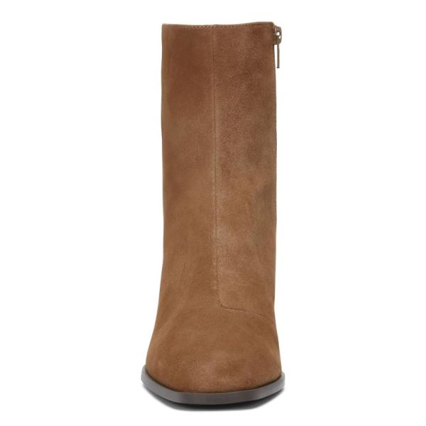 Vionic | Women's Harper Ankle Boot - Toffee Suede