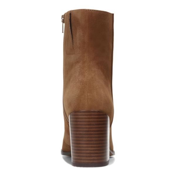 Vionic | Women's Harper Ankle Boot - Toffee Suede