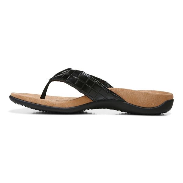 Vionic | Women's Layne Toe Post Sandal - Black