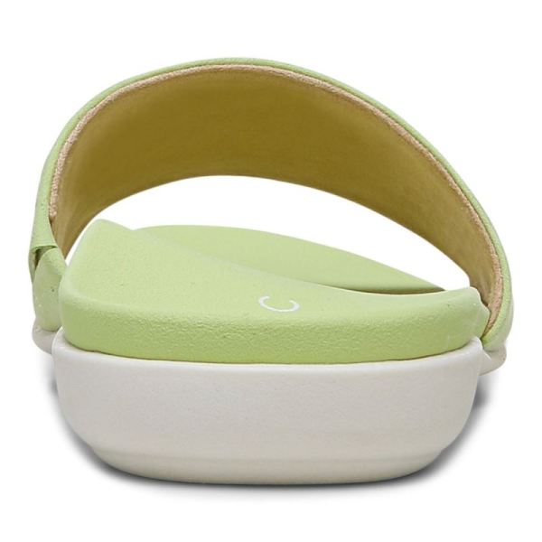 Vionic | Women's Val Slide Sandal - Pale Lime