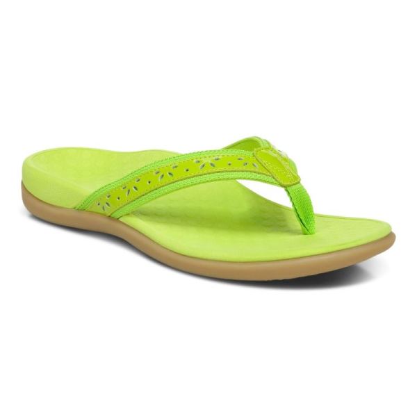 Vionic | Women's Casandra Toe Post Sandal - Lime
