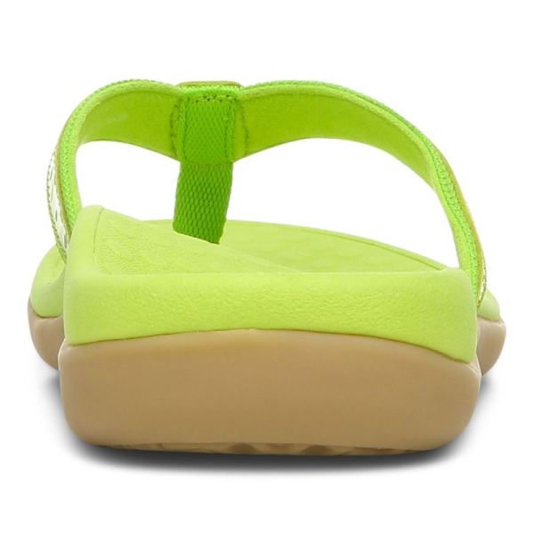 Vionic | Women's Casandra Toe Post Sandal - Lime