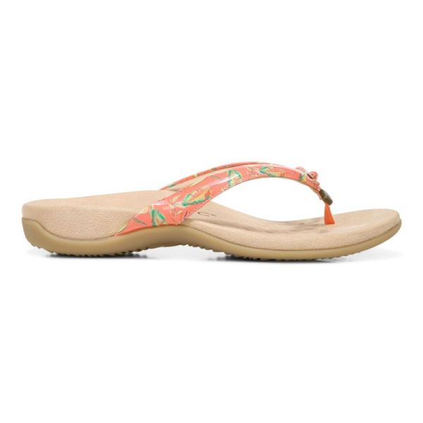 Vionic | Women's Bella Toe Post Sandal - Papaya