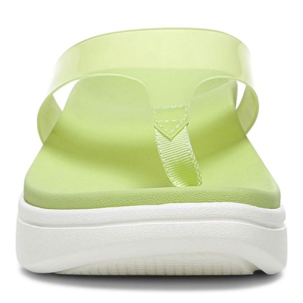 Vionic | Women's Luminous Platform Sandal - Pale Lime