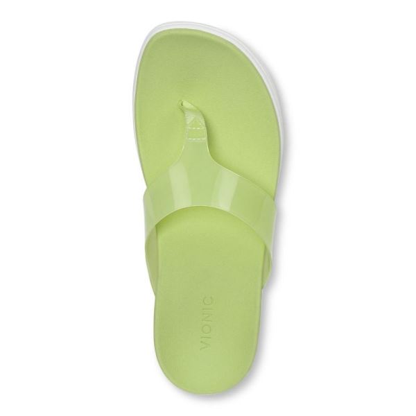 Vionic | Women's Luminous Platform Sandal - Pale Lime