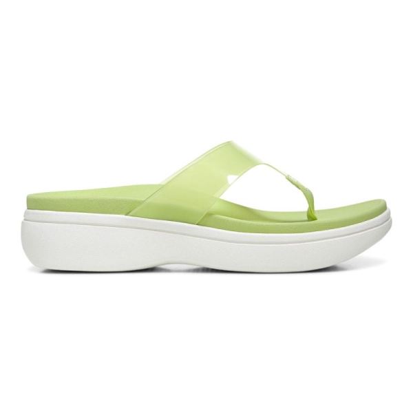 Vionic | Women's Luminous Platform Sandal - Pale Lime