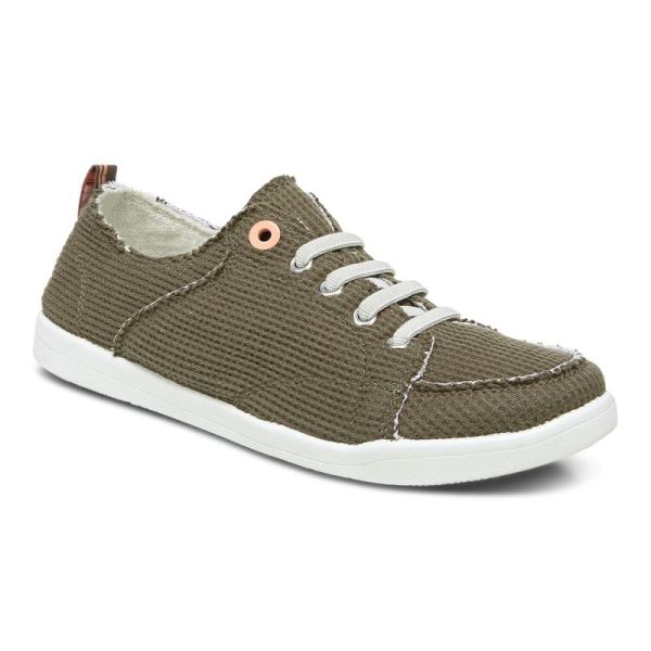 Vionic | Women's Pismo Casual Sneaker - Olive Knit
