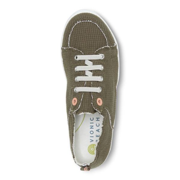 Vionic | Women's Pismo Casual Sneaker - Olive Knit