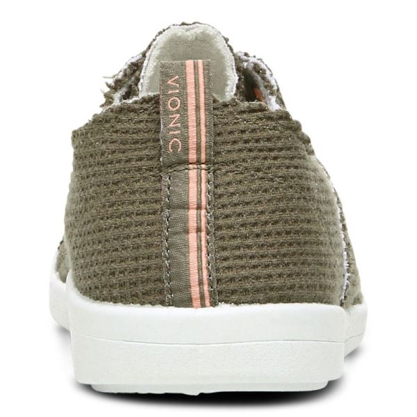 Vionic | Women's Pismo Casual Sneaker - Olive Knit