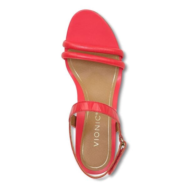 Vionic | Women's Emmy Wedge Sandal - Poppy