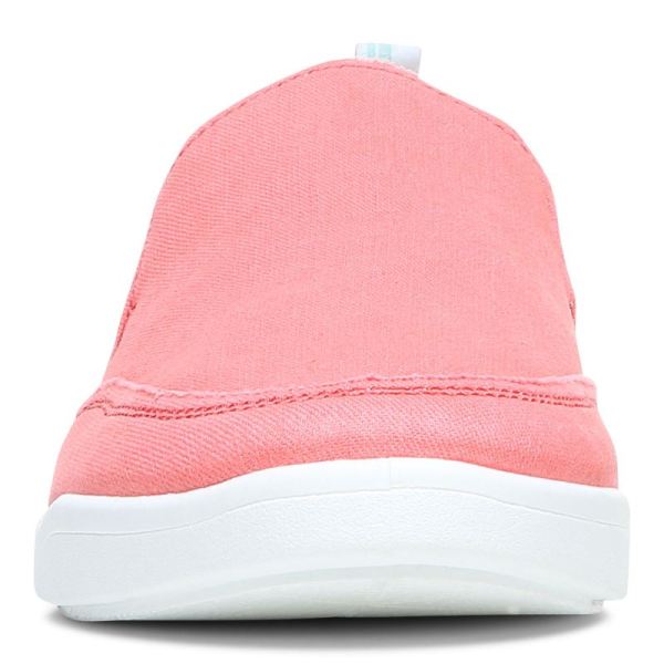 Vionic | Women's Malibu Slip On - Sea Coral Canvas