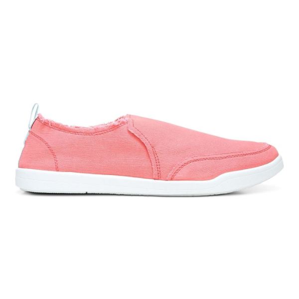 Vionic | Women's Malibu Slip On - Sea Coral Canvas