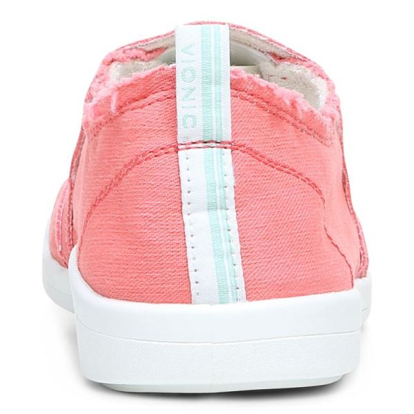 Vionic | Women's Malibu Slip On - Sea Coral Canvas