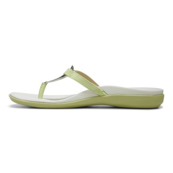 Vionic | Women's Raysa Toe Post Sandal - Pale Lime